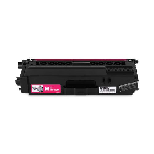 BROTHER  High-Yield Toner, 3,500 Page-Yield, Magenta - TN336M