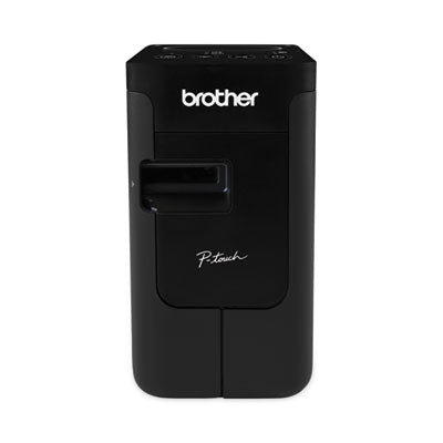 PT-P750W Compact Label Maker with Wireless Enabled Printing, 30 mm/s Print Speed, 6 x 3.12 x 5.62 - PTP750W