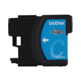 BROTHER  Innobella Ink, 325 Page-Yield, Cyan - LC61C