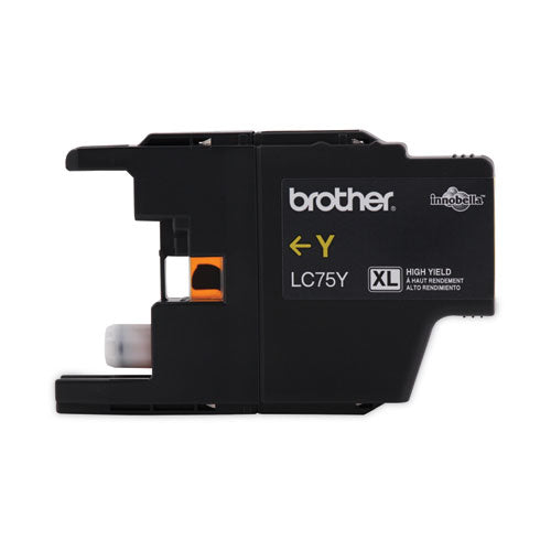 BROTHER  Innobella High-Yield Ink, 600 Page-Yield, Yellow - LC75Y