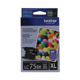 BROTHER Get the reliable OEM ink that will truly make a difference in your document quality. With ri - LC75BK