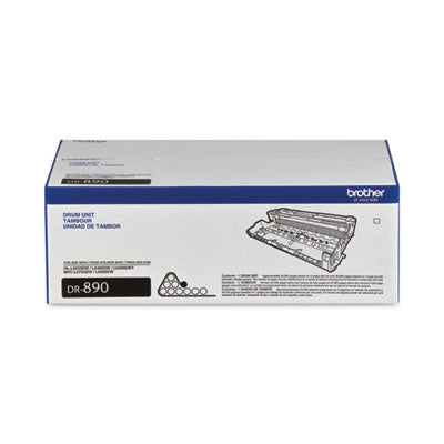 DR890 Drum Unit, 50,000 Page-Yield, Black - DR890