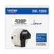 Die-Cut Address Labels, 1.4" x 3.5", White, 400 Labels/Roll - DK1208