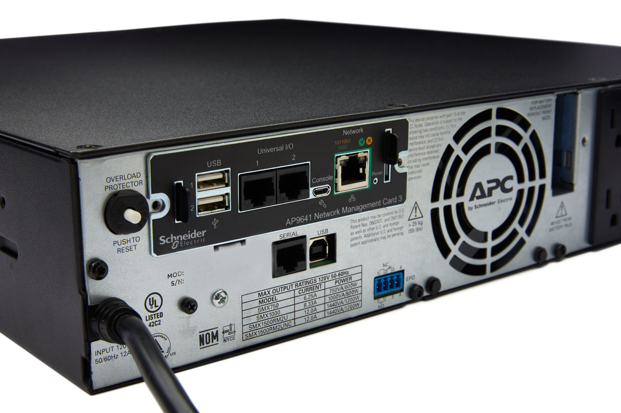 APC AP9641 Smart-UPS Network Management Card (gen3) with environmental monitoring - AP9641