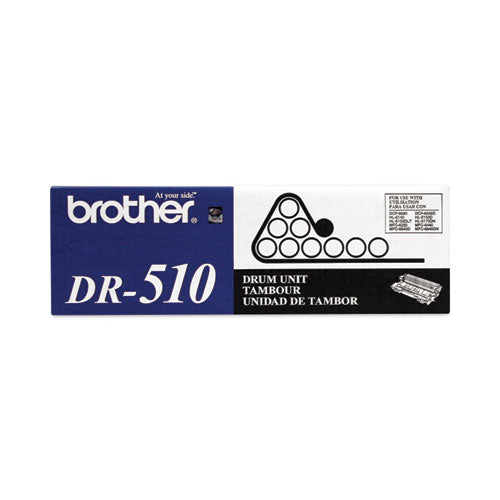 BROTHER  Drum Unit, 20,000 Page-Yield, Black - DR510