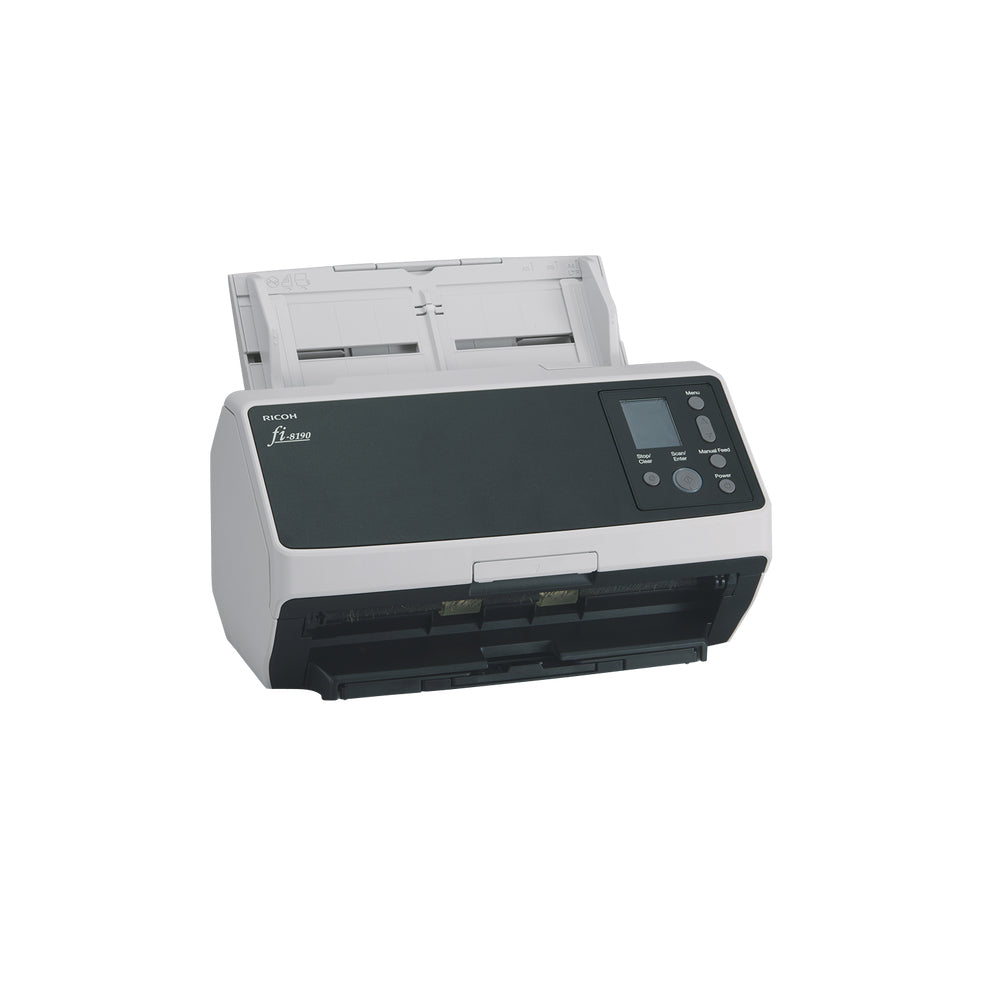 Ricoh fi-8190 ADF + Manual feed scanner 600 x 600 DPI A4 Black, Grey - PA03810-B005