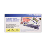 TN210Y Toner, 1,400 Page-Yield, Yellow - TN210Y
