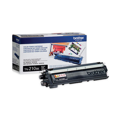 TN210BK Toner, 2,200 Page-Yield, Black - TN210BK