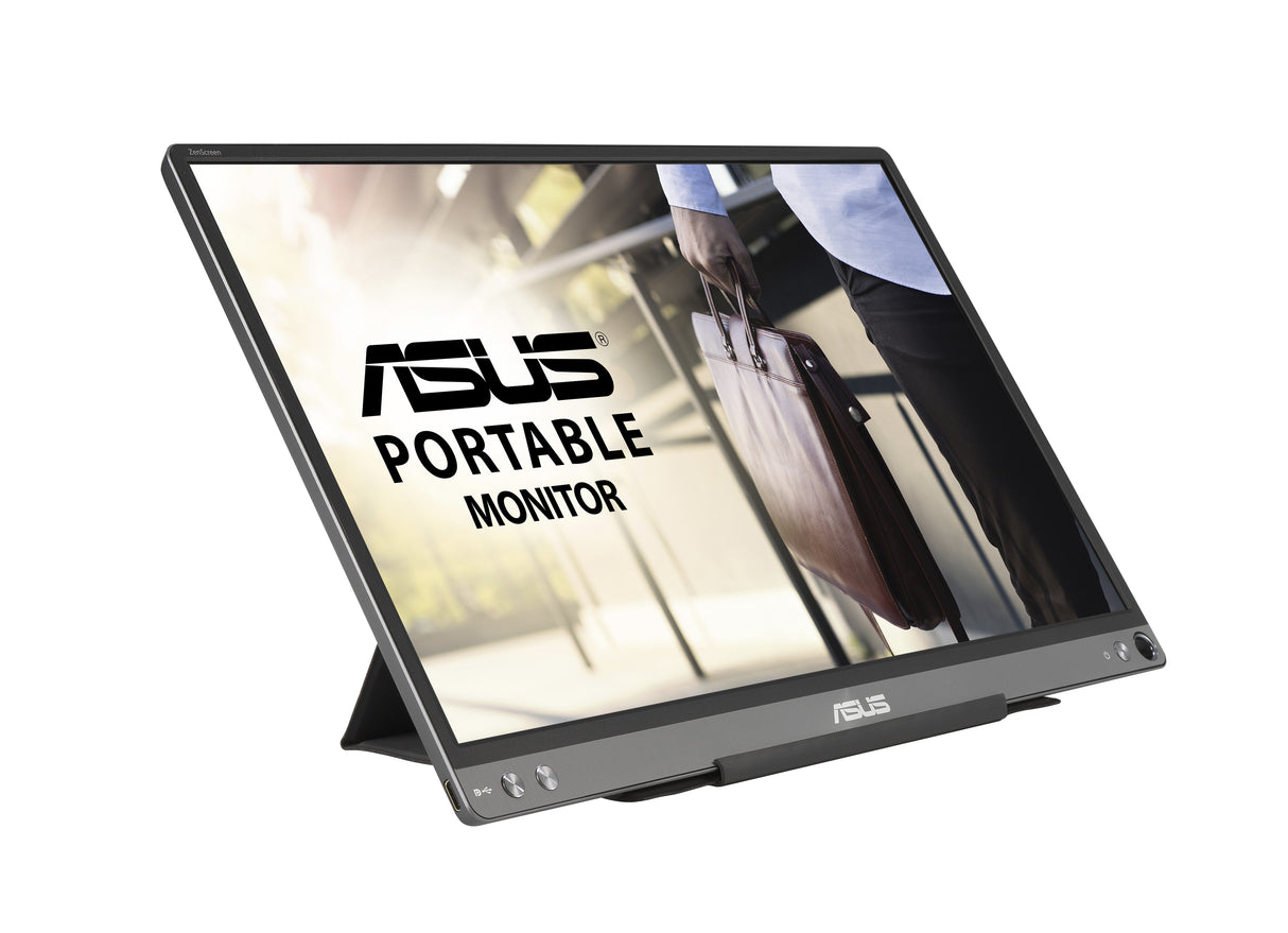 ASUS ZenScreen MB16ACE computer monitor 39.6 cm (15.6") 1920 x 1080 pixels Full HD LED Grey - MB16ACE ASUS