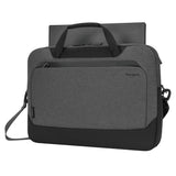 Targus CypressEco 39.6 cm (15.6") Briefcase Black, Grey - TBT92602GL