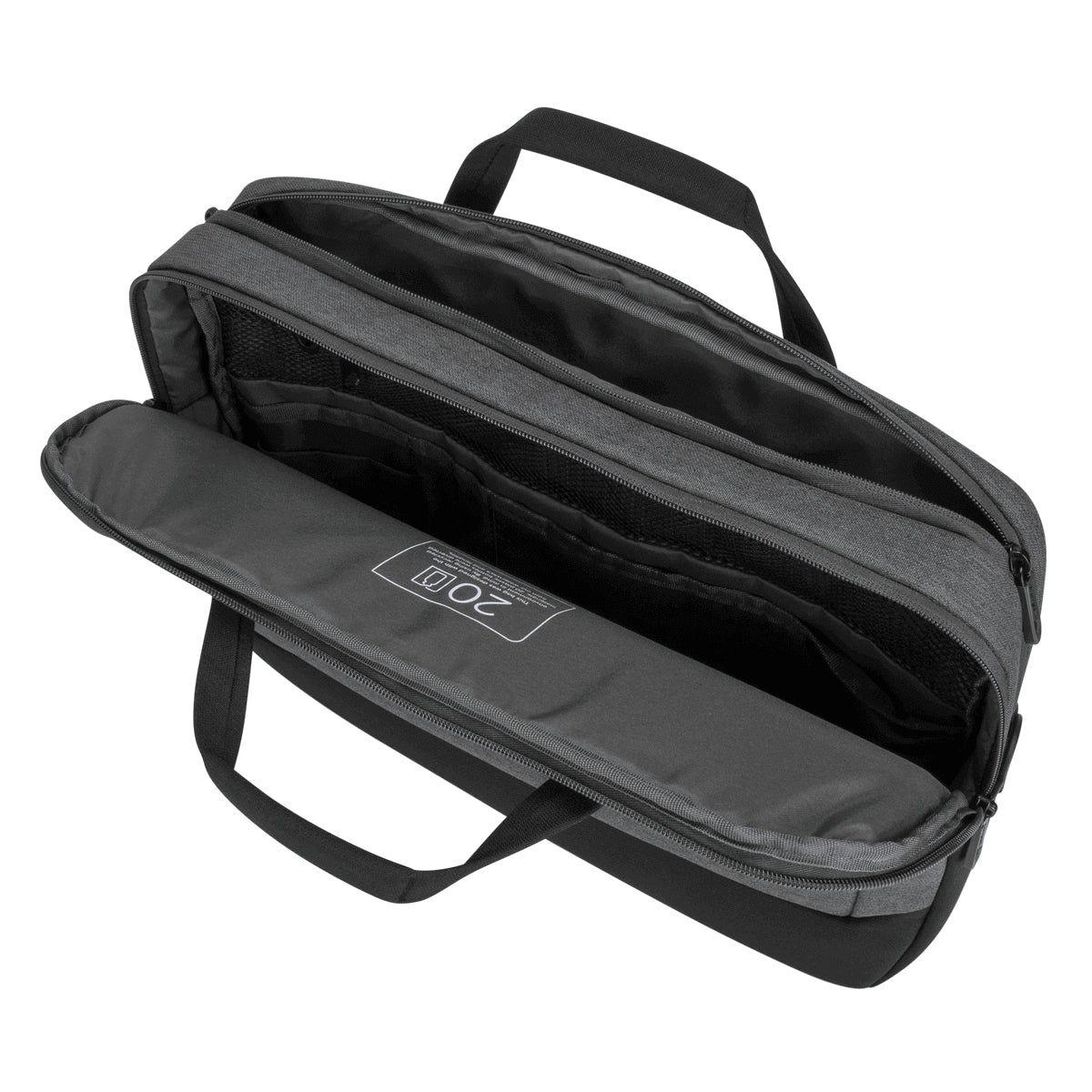 Targus CypressEco 39.6 cm (15.6") Briefcase Black, Grey - TBT92602GL