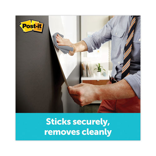 3M Dry Erase Surface, Laminate Film, 96" x 7 mil x 48", White - DEF8X4