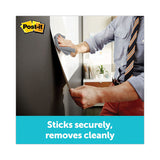 3M Dry Erase Surface, Laminate Film, 96" x 7 mil x 48", White - DEF8X4