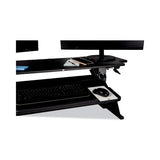 3M Precision Standing Desk, 42" x 23.2" x 6.2" to 20", Black - SD70B
