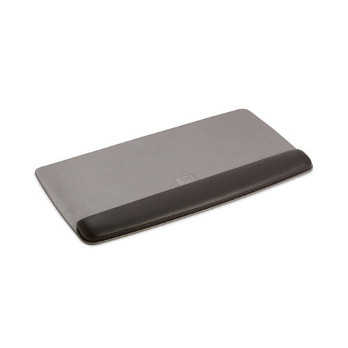 3M Antimicrobial Gel Keyboard Wrist Rest Platform, 19.6 x 10.6, Black/Gray - WR420LE