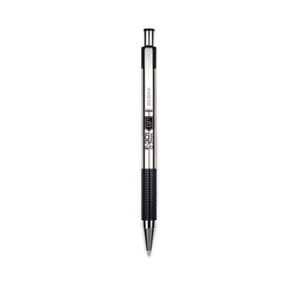 F-301 Ballpoint Pen, Retractable, Fine 0.7 mm, Assorted Ink and Barrel Colors, 4/Pack - 27174 C2G