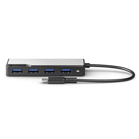 ALOGIC UCFUUA-SGR interface hub USB 3.2 Gen 1 (3.1 Gen 1) Type-C 5000 Mbit/s Black, Silver - eCommerce Business Prime