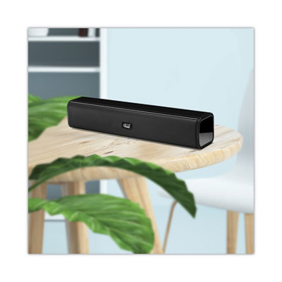 Xtream S5 Stereo Multimedia Soundbar Speaker, USB In, Black - XTREAM S5