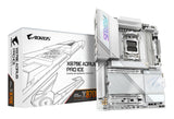 GIGABYTE X870E AORUS PRO ICE Motherboard - Supports AMD Ryzen 9000 CPUs, 16+2+2 Phases Digital VRM, up to 8000MHz DDR5 (OC), 3xPCIe 5.0 + 1xPCIe 4.0, Wi-Fi 7, 2.5GbE LAN, USB 4 - X870E AORUS PRO ICE