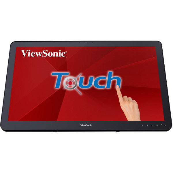 Viewsonic TD2430 computer monitor 59.9 cm (23.6") 1920 x 1080 pixels Full HD LCD Touchscreen Multi-user Black - TD2430