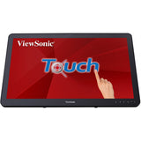 Viewsonic TD2430 computer monitor 59.9 cm (23.6") 1920 x 1080 pixels Full HD LCD Touchscreen Multi-user Black - TD2430