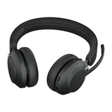 Jabra Evolve2 65 UC Stereo Std Headset Wireless Head-band Office/Call center USB Type-C Bluetooth Charging stand Black - 26599-989-889-01