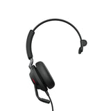 Jabra Evolve2 40 SE MS Mono Headset Wired Head-band Calls/Music USB Type-C / USB Type-A Black - 24189-899-799-01 JABRA