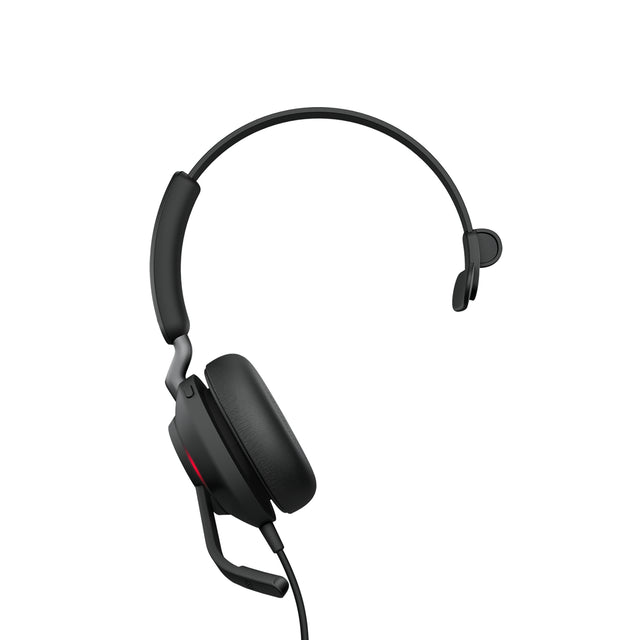 Jabra Evolve2 40 SE MS Mono Headset Wired Head-band Calls/Music USB Type-C / USB Type-A Black - 24189-899-799-01 JABRA