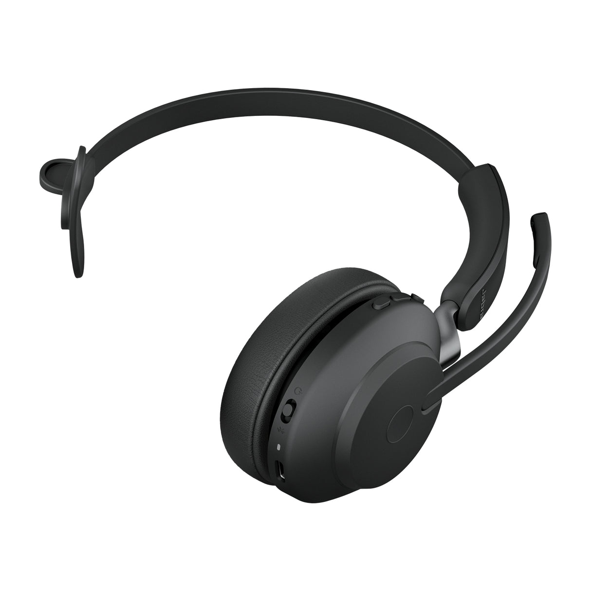 Jabra Evolve2 65 USB-A UC Mono with Charging Stand - Black - 26599-889-989
