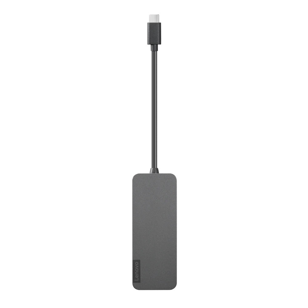 Lenovo 4X90X21427 interface hub USB 3.2 Gen 2 (3.1 Gen 2) Type-C 20000 Mbit/s Grey - 4X90X21427 LENOVO
