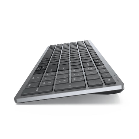 DELL KM7120W keyboard Mouse included Office RF Wireless + Bluetooth English Grey, Titanium - KM7120W-GY-US DELL
