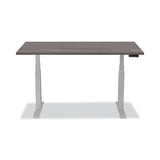 Levado Laminate Table Top, 48" x 24", Gray Ash - 9650001