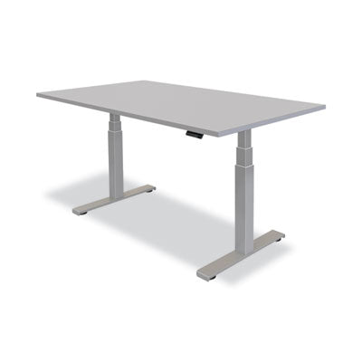 Levado Laminate Table Top, 48" x 24", Gray - 9649401