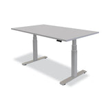 Levado Laminate Table Top, 60" x 30", Gray - 9649501
