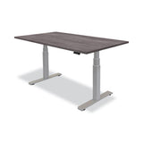 Levado Laminate Table Top, 48" x 24", Gray Ash - 9650001