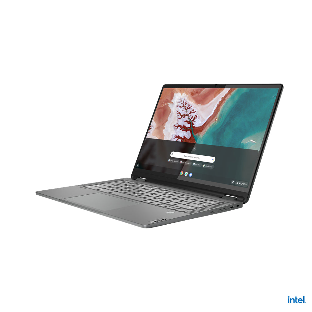 Lenovo Flex5 Chrome 14IAU Intel® Core™ i5 i5-1235U Chromebook 35.6 cm (14") Touchscreen WUXGA 8 GB LPDDR4x-SDRAM 256 GB SSD Wi-Fi 6E (802.11ax) ChromeOS US English Grey - 83AJ0000UX LENOVO