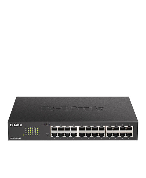 D-Link 24-Port Gigabit Smart Managed Switch - DGS-1100-24V2 D-LINK