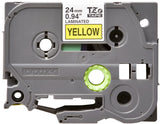 Brother TZE651G label-making tape Black on yellow TZe - TZE651G