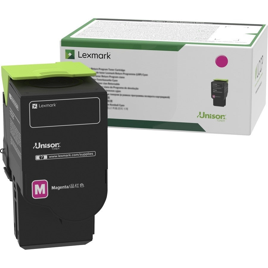 Lexmark Magenta Toner Cartridge Return Program Ultra High Yield 7,000 Pages 78C1UM0