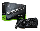 MSI GEFORCE RTX 5080 16G SHADOW 3X OC graphics card NVIDIA 16 GB GDDR7 - G5080-16S3C