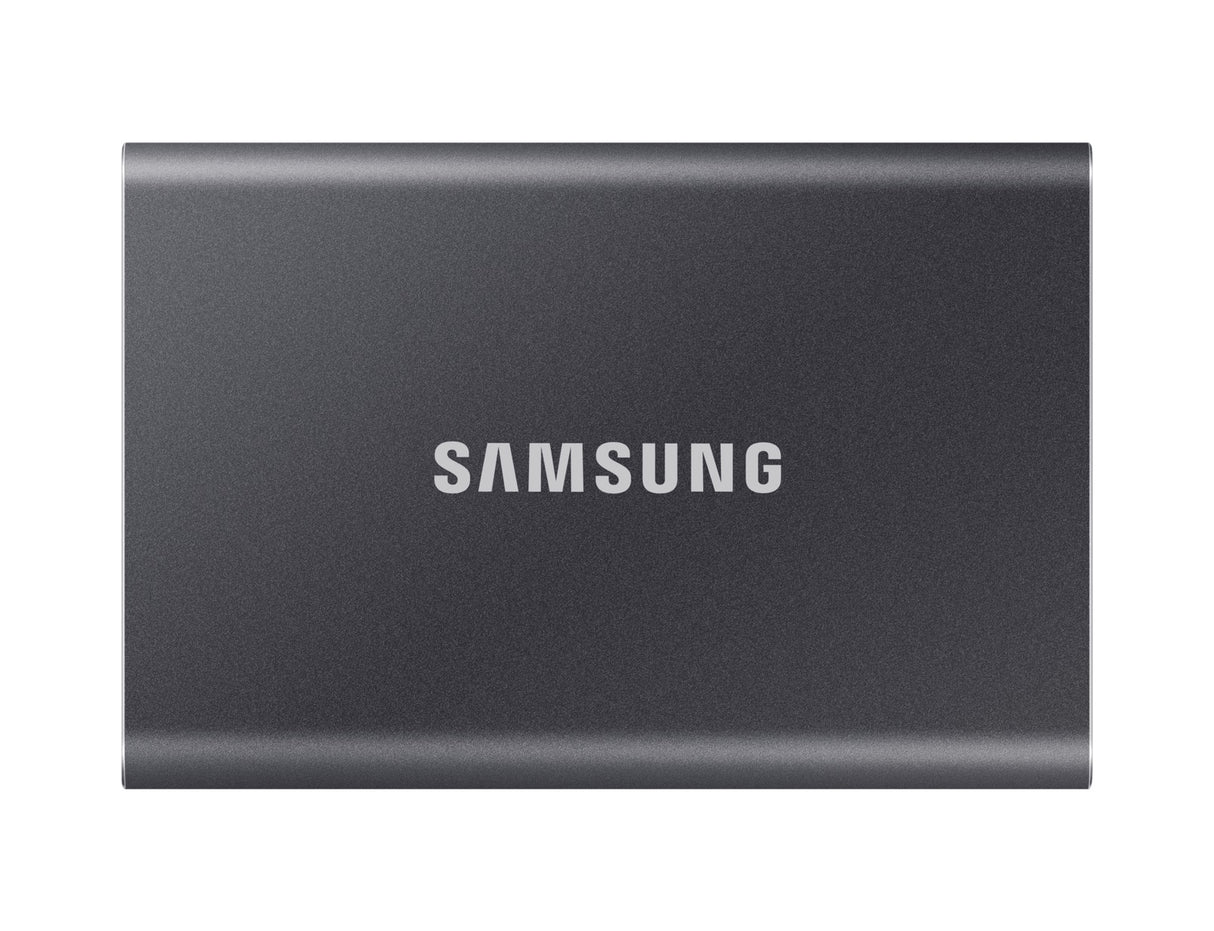 Samsung T7 2 TB USB Type-C 3.2 Gen 2 (3.1 Gen 2) Titanium - MU-PC2T0T/AM