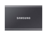 Samsung T7 2 TB USB Type-C 3.2 Gen 2 (3.1 Gen 2) Titanium - MU-PC2T0T/AM