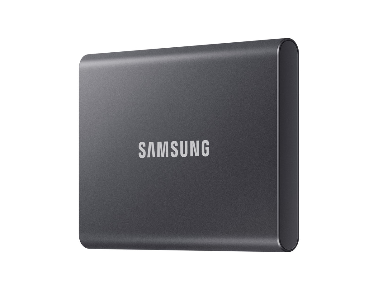 Samsung T7 2 TB USB Type-C 3.2 Gen 2 (3.1 Gen 2) Titanium - MU-PC2T0T/AM
