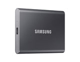 Samsung T7 2 TB USB Type-C 3.2 Gen 2 (3.1 Gen 2) Titanium - MU-PC2T0T/AM