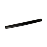 3M Antimicrobial Gel Thin Keyboard Wrist Rest, Extended Length, 25 x 2.5, Black - WR340LE
