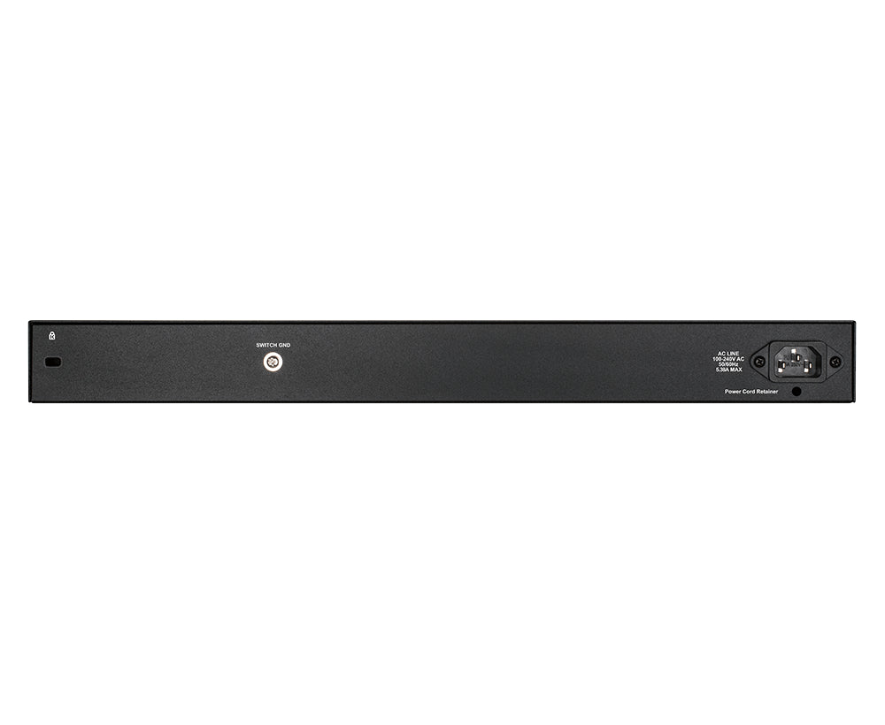 D-Link 28-Port Gigabit PoE Smart Managed Switch including 4 Combo Ports - DGS-1210-28P D-LINK