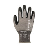 ProFlex 7072 ANSI A7 Nitrile-Coated CR Gloves, EN388: 4X44F, 9" Long, Small, Gray, Pair - 10312 C2G