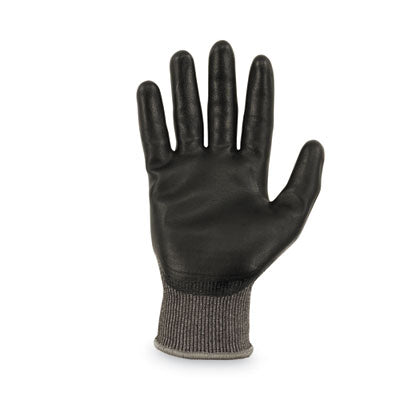 ProFlex 7072 ANSI A7 Nitrile-Coated CR Gloves, EN388: 4X44F, 9" Long, Small, Gray, Pair - 10312 C2G