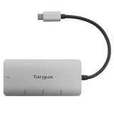 Targus ACH226BT interface hub USB 3.2 Gen 1 (3.1 Gen 1) Type-C 5000 Mbit/s Silver - ACH226BT