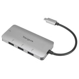 Targus ACH226BT interface hub USB 3.2 Gen 1 (3.1 Gen 1) Type-C 5000 Mbit/s Silver - ACH226BT